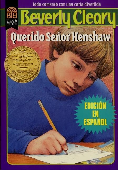 Book cover for Querido Señor Henshaw: Dear Mr. Henshaw (Spanish Edition)
