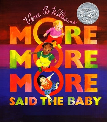 Book cover for More More More, Said the Baby Board Book: A Caldecott Honor Award Winner