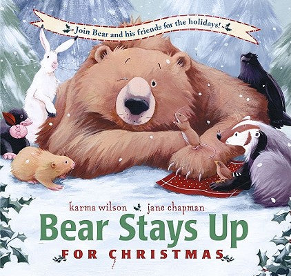Book cover for Bear Stays Up for Christmas