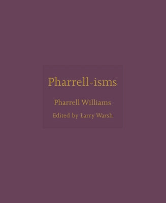 Book cover for Pharrell-Isms