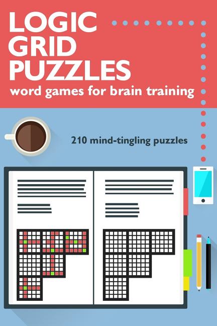 Book cover for Logic Grid Puzzles: Word Games for Brain Training