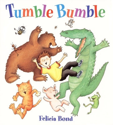 Book cover for Tumble Bumble Board Book