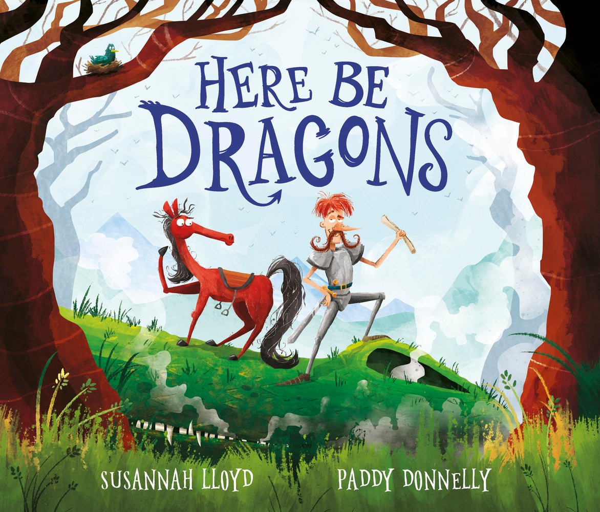 Book cover for Here Be Dragons