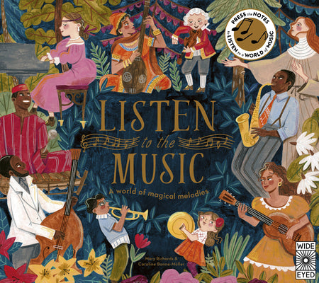 Book cover for Listen to the Music: A World of Magical Melodies - Press the Notes to Listen to a World of Music