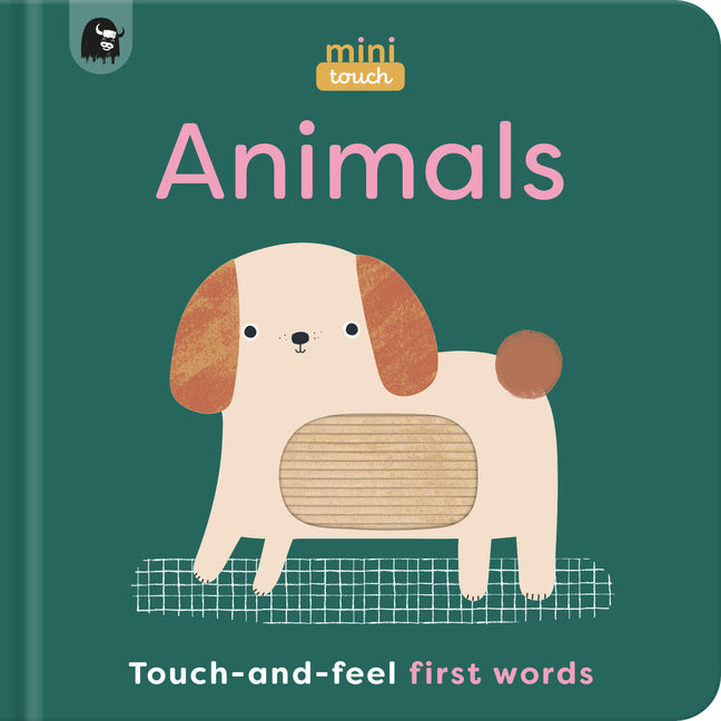 Book cover for Minitouch: Animals: Touch-And-Feel First Words