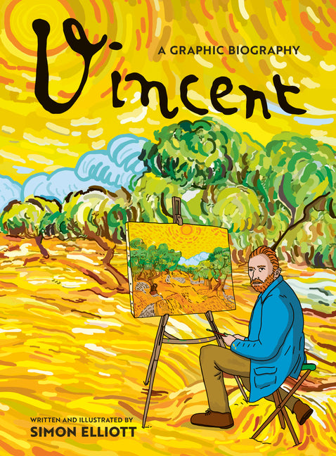 Book cover for Vincent: A Graphic Biography: A Graphic Biography