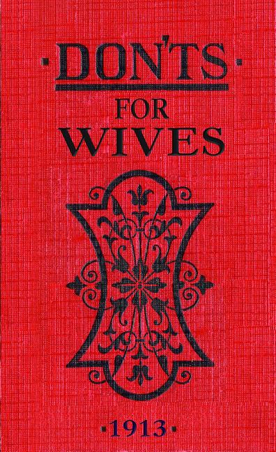 Book cover for Don'ts for Wives