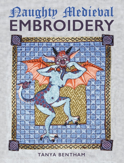 Book cover for Naughty Medieval Embroidery