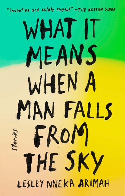 Book cover for What It Means When a Man Falls from the Sky: Stories