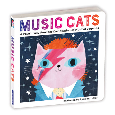 Book cover for Music Cats Board Book