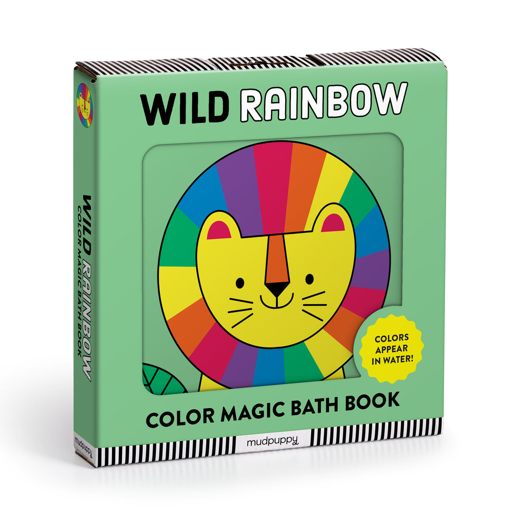 Book cover for Wild Rainbow Color Magic Bath Book