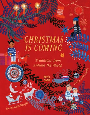 Book cover for Christmas Is Coming: Traditions from Around the World