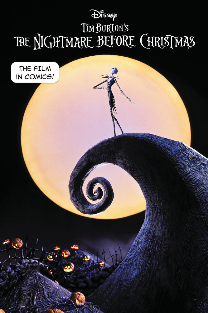 Book cover for The Nightmare Before Christmas (Disney Tim Burton's the Nightmare Before Christmas)