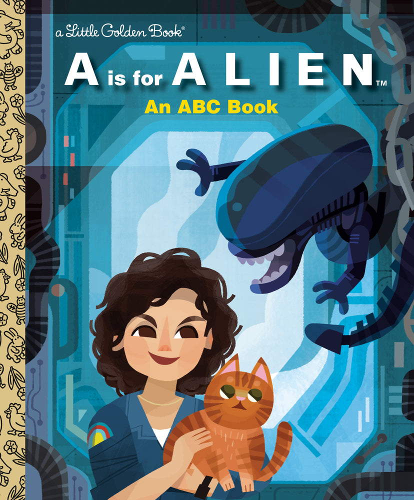 Book cover for A is for Alien: An ABC Book (20th Century Studios)