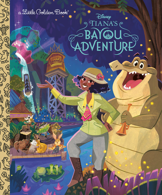 Book cover for Tiana's Bayou Adventure (Disney Princess)