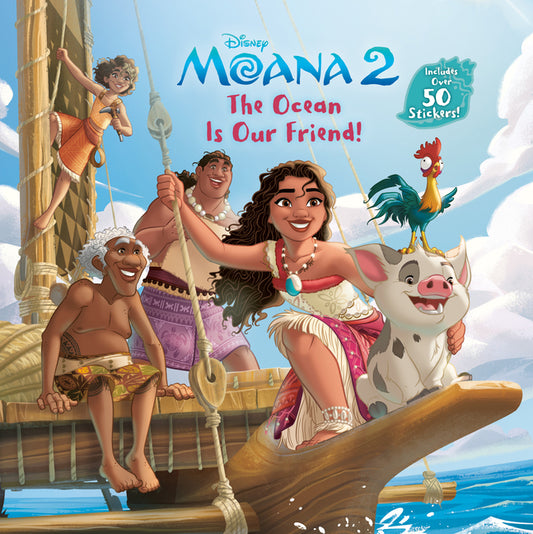 Book cover for Ocean Is Our Friend! (Disney Moana)