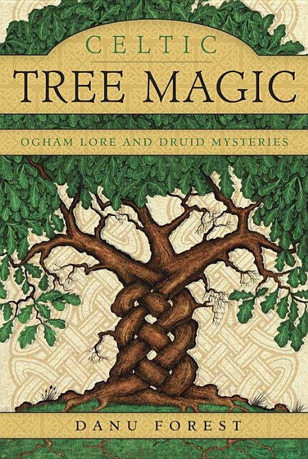Book cover for Celtic Tree Magic: Ogham Lore and Druid Mysteries