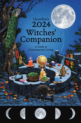 Book cover for Llewellyn's 2024 Witches' Companion: A Guide to Contemporary Living