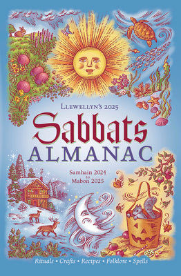 Book cover for Llewellyn's 2025 Sabbats Almanac: Samhain 2024 to Mabon 2025