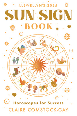 Book cover for Llewellyn's 2025 Sun Sign Book: Horoscopes for Success