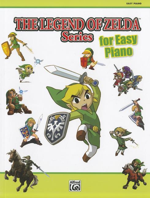 Book cover for The Legend of Zelda for Easy Piano: Easy Piano Solos