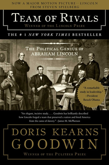 Book cover for Team of Rivals: The Political Genius of Abraham Lincoln