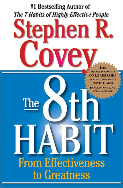 Book cover for The 8th Habit: From Effectiveness to Greatness