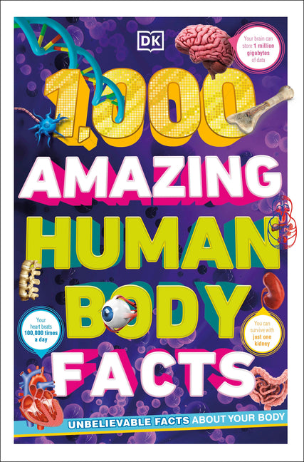Book cover for 1,000 Amazing Human Body Facts