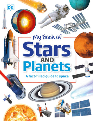Book cover for My Book of Stars and Planets: A Fact-Filled Guide to Space