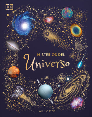 Book cover for Misterios del Universo (the Mysteries of the Universe)