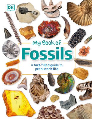 Book cover for My Book of Fossils: A Fact-Filled Guide to Prehistoric Life