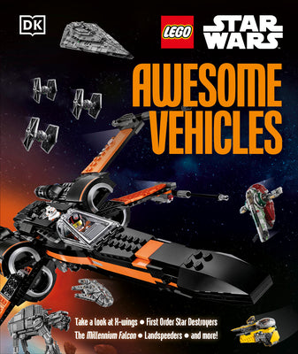 Book cover for Lego Star Wars Awesome Vehicles