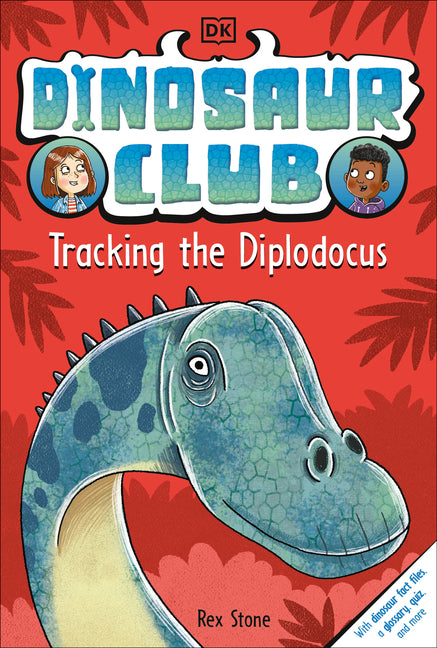 Book cover for Dinosaur Club: Tracking the Diplodocus