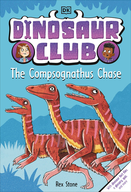 Book cover for Dinosaur Club: The Compsognathus Chase