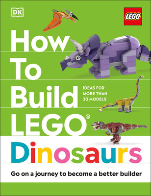 Book cover for How to Build Lego Dinosaurs