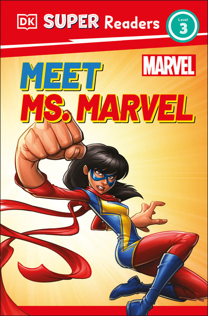 Book cover for DK Super Readers Level 3 Marvel Meet Ms. Marvel