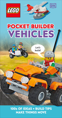 Book cover for Lego Pocket Builder Vehicles: Make Things Move