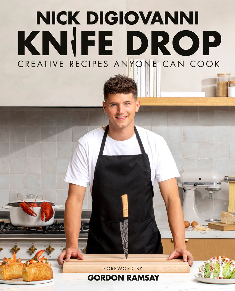 Book cover for Knife Drop: Creative Recipes Anyone Can Cook