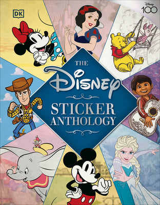 Book cover for The Disney Sticker Anthology
