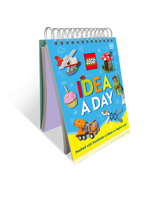 Book cover for Lego Idea a Day: Packed with Hundreds of Ideas to Inspire You!