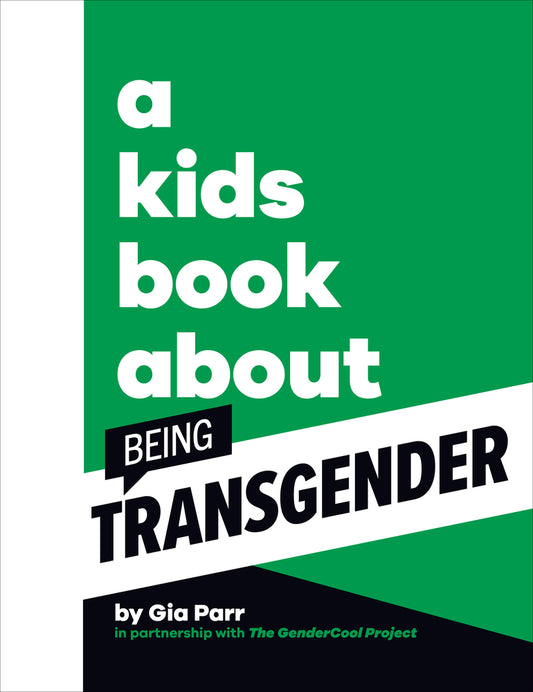 Book cover for A Kids Book about Being Transgender