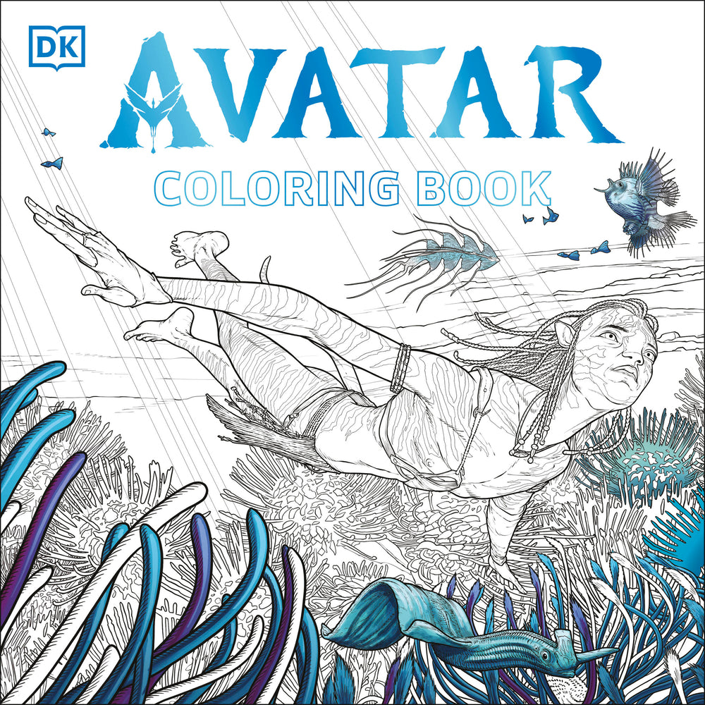 Book cover for Avatar Coloring Book