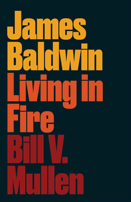Book cover for James Baldwin: Living in Fire