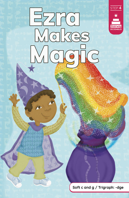 Book cover for Ezra Makes Magic
