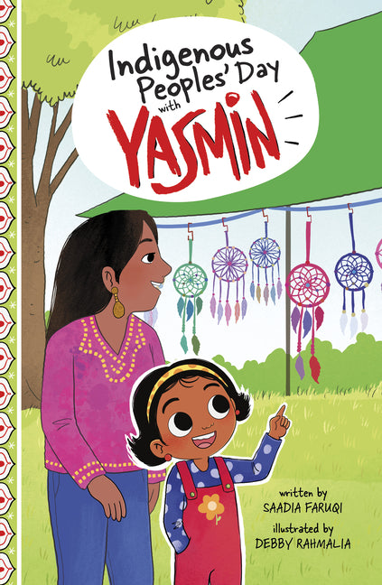 Book cover for Indigenous Peoples' Day with Yasmin
