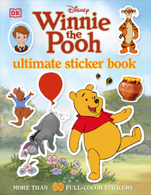 Book cover for Ultimate Sticker Book: Winnie the Pooh