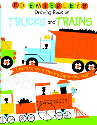 Book cover for Ed Emberley's Drawing Book of Trucks and Trains