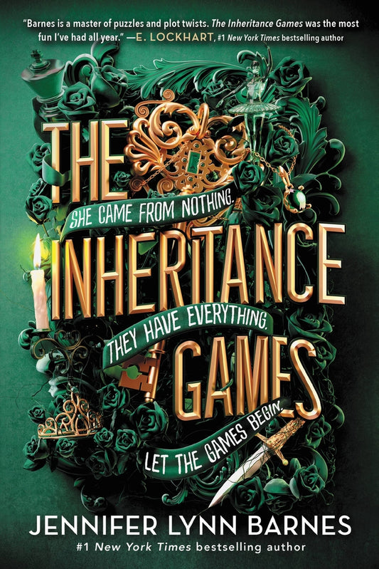 Book cover for The Inheritance Games