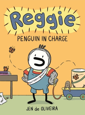 Book cover for Reggie: Penguin in Charge (a Graphic Novel)