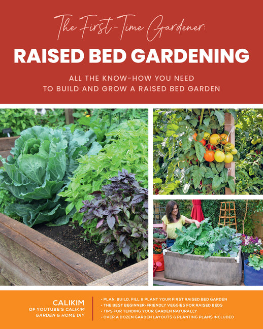 Book cover for First-Time Gardener: Raised Bed Gardening: All the Know-How You Need to Build and Grow a Raised Bed Gardenvolume 3